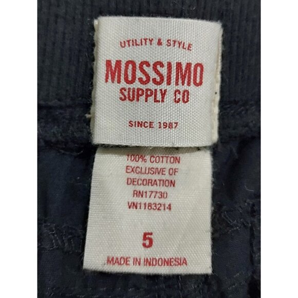 Shorts Mossimo 100% Cotton Supply Co Mid Rise Casual Hotpants Size 5 Beachcore - Picture 10 of 10